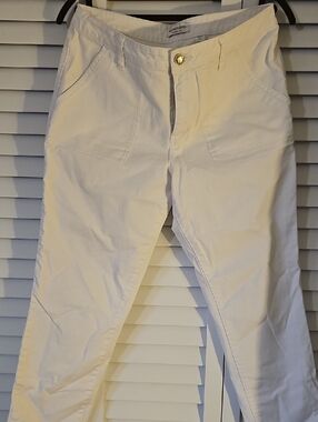 White Womens Casual Pants